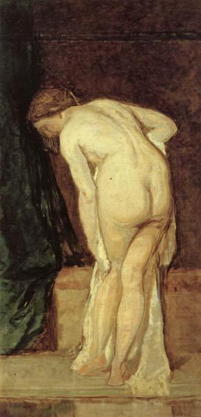 Female Nude, Eduardo Rosales Gallinas